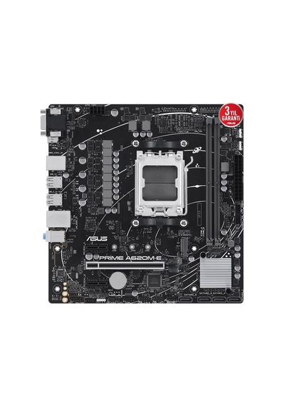 Asus Prime A620m-e/csm Am5 Ryzen Vga Hdmi Dp