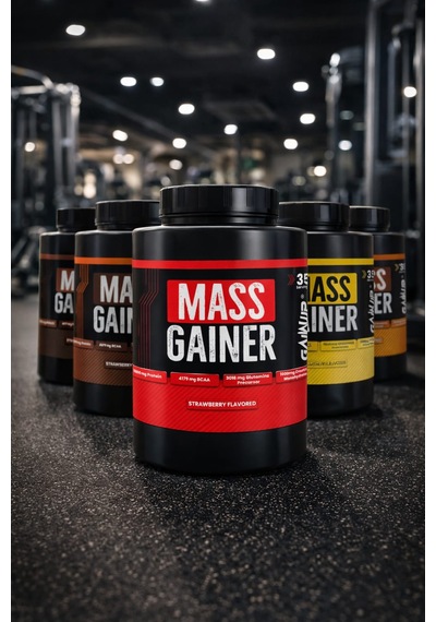 Gainup Mass Gainer 3500gr + Creatp Creatine 350gr + Shaker Avantaj Paketi Çilek