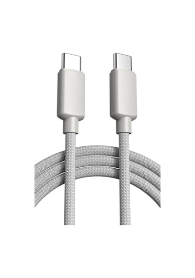 100w Örgülü Type C To Type C Spk-10 1mt Data Ve Şarj Kablosu Diğer