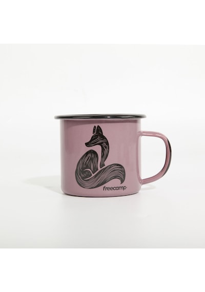 Freecamp Campers Emaye Mug 350ml-lila