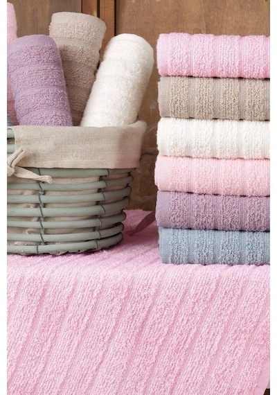 path el ve yuz mutfak havlu seti 6li 30 x 50 cm pembe 46123987