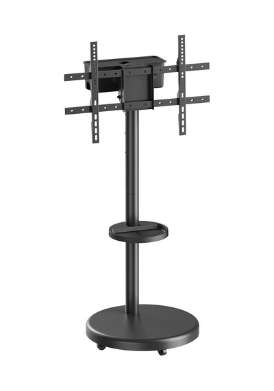 Tekerlekli Tv Standı 37-86 Inç Döndürülebilir Ekran Depolama Kutulu & Raflı 50 Kg Taşıma Kapasiteli Siyah Tekerlekli Tv Standı 37-86 Inç Döndürülebilir Ekran Depolama Kutulu & Raflı 50 Kg Taşıma Kapasiteli Siyah