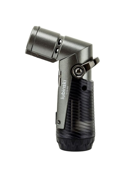 Lubinski Tek Torch İğneli Ve Delicili Puro Çakmağı Gri Lb-204