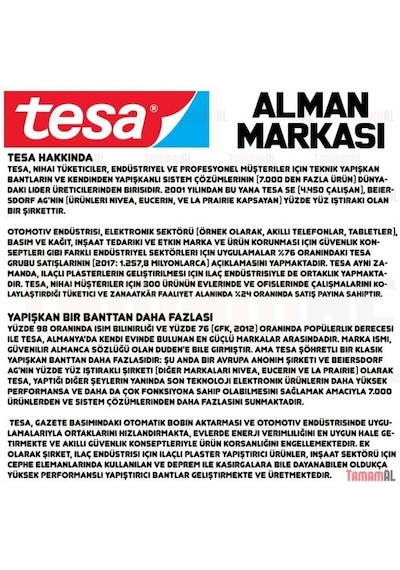Tesa Alman Markası Koli Bant Kesme Makinesi 4042448913852 6300