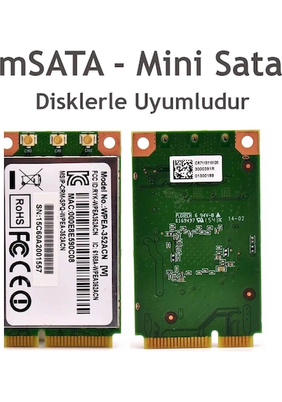 Mini Sata Msata Ssd Usb 3.0 Harddisk Kutusu - Harici Msata Kutusu