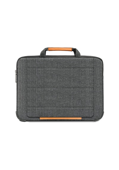 Laptop El Çantası Apple Uyumlu MacBook Standlı Çanta Omuz Askısız 15 inc Çanta