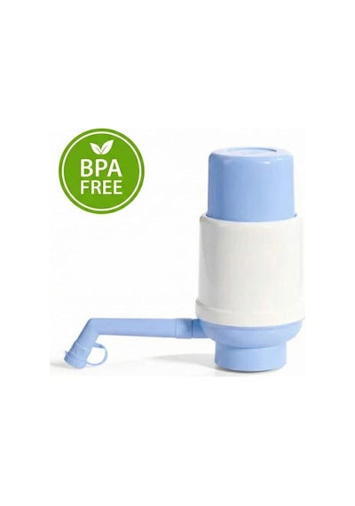 Damacana Su Pompası Damlatmaz Manuel Bpa Free Beyaz-mavi