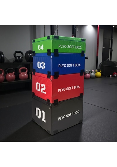 Prof Soft Plyo Box Set Modüler Soft Plyometrik Kutu Seti