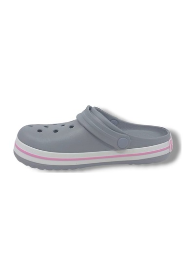 Zerhan Cflex 145 Buz Gri - Beyaz - Pembe Sabo Terlik Sandalet Gri