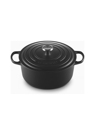 Le Creuset Yuvarlak Ikonik Lüks Döküm Tencere 28 Cm Siyah
