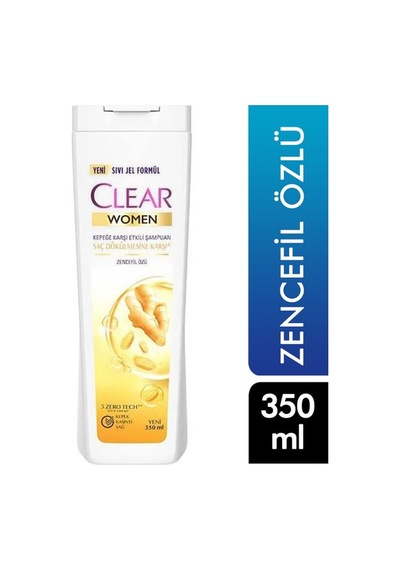 Clear Saç Dökülmesine Karşı Kadın Şampuan 350 Ml 10'li Paket
