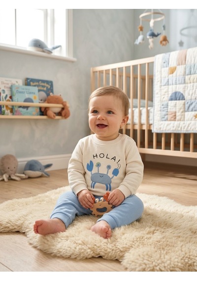 Güneş Kids Erkek Çocuk İkili Takım Beyaz