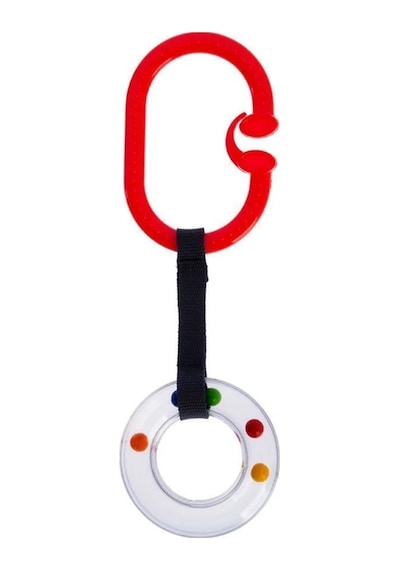 Babyjem Pusete Asılabilir Oval Sesli Çıngırak Yeşil