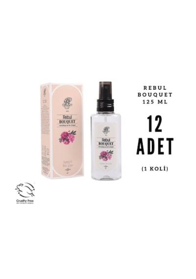 Rebul Bouquet Sprey Kolonya 12 x 125 ML