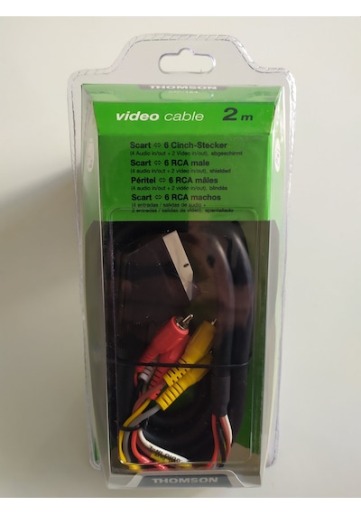 Thomson Kbv 124 Video Scart Audio Video Kablo