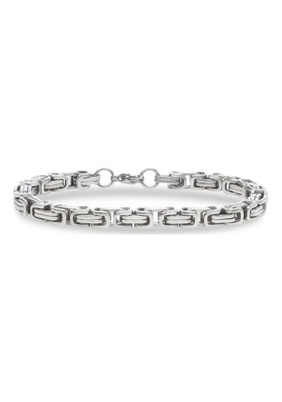 Moncuk Design Kral Çelik Zincir Bileklik 6mm 3351czb2d3 Sarı