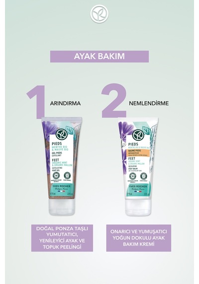 Yves Rocher Ayak Ve Topuk Peelingi - Yumuşatıcı Yenileyici-75 Ml-21116