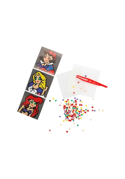 3in1 Princess Pixel Pixel Boncuk Aktivite Ve Oyuncak Seti