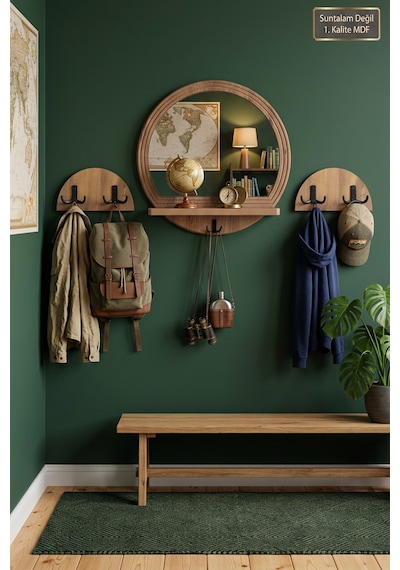 Antik Ahşap Dekoratif 3 Parça Portmanto Aynalı Raflı Askılık Set Oda Duvar Antre Hol Koridor Lavabo Makyaj Raflı Askılı Ayna X-8 Atlantik Çam Antik Ahşap Dekoratif 3 Parça Portmanto Aynalı Raflı Askılık Set Oda Duvar Antre Hol Koridor Lavabo Makyaj Raflı Askılı Ayna X-8 Atlantik Çam