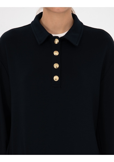 Pierre Cardin Kadın Lacivert Sweatshirt 50309070-vr033 Lacivert