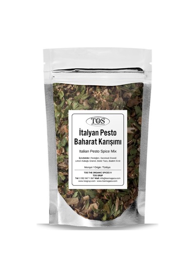Tos The Organic Spices İtalyan Pesto Baharat Karışımı 100 G