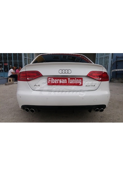 Audi A4 Difüzör-------Fibersan Tuning