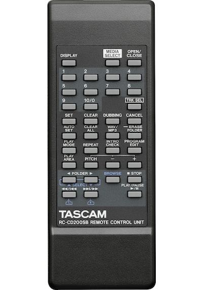 Tascam Cd-200Sb Cd Medya Oynatıcı ve Usb Sd Kart Kopyalayıcı