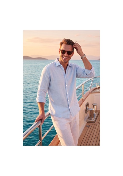 Deepsea Buz Mavisi %97 Pamuk Müslin Kumaş Nefes Alabilir Yazlık Rahat Kesim Erkek Gömlek 2602619 Deepsea Buz Mavisi %97 Pamuk Müslin Kumaş Nefes Alabilir Yazlık Rahat Kesim Erkek Gömlek 2602619