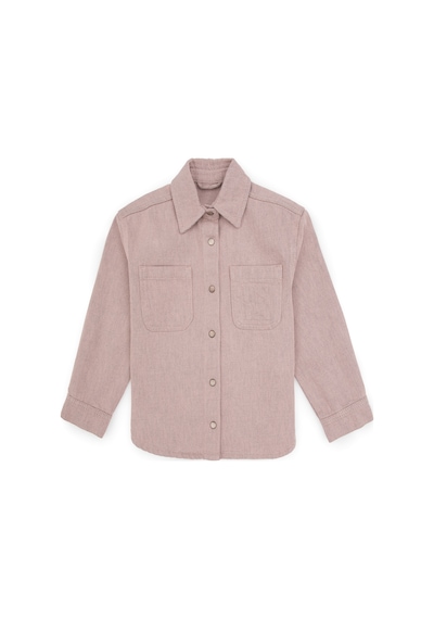 U.s. Polo Assn. Kız Çocuk Pudra Gömlek Jean 50314492-vr042 Pudra