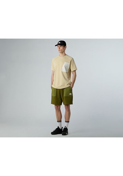 The North Face M Terry Relaxed Tee Erkek Günlük Tişört Nf0a8c283x41 Bej Bej