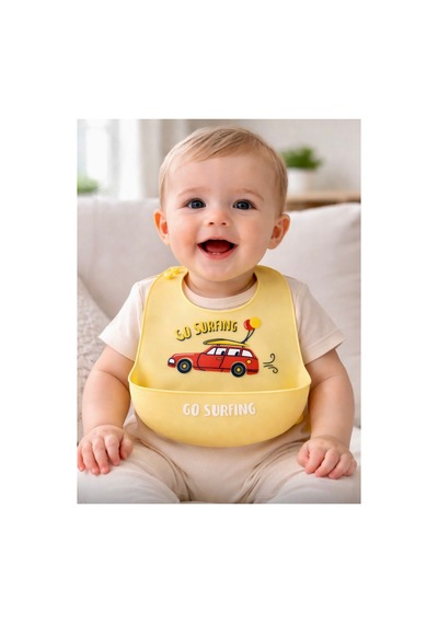 Silikon Bebek Mama Önlüğü Çocuk Mama Önlük Leke Tutmaz Yıkanabilir 821256561