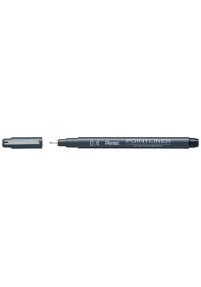 Pentel Pointliner Fiber Uçlu Teknik Çizim Kalemi 0.4mm