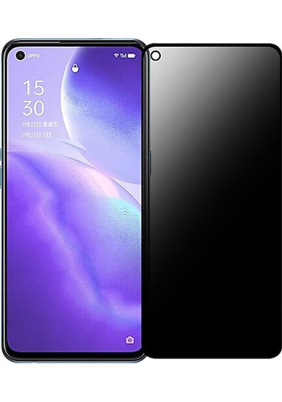 Nettech Oppo Reno 6 Uyumlu Ön Koruma Hayalet Seramik Nano Ekran Koruyucu - Siyah