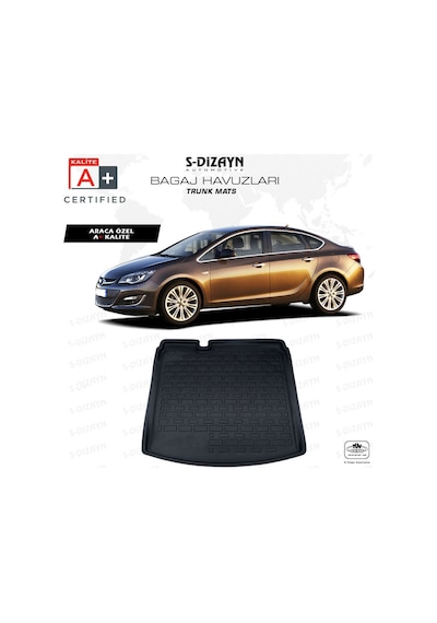 Opel Astra J Sd 4D Havuzlu Paspas Bagaj Havuzu Seti 2010-2019