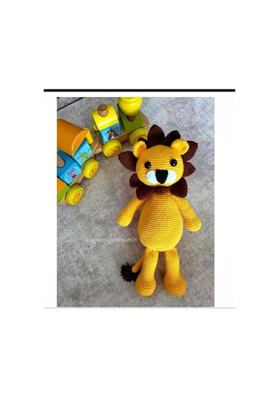 Amigurumi Aslan Uyku