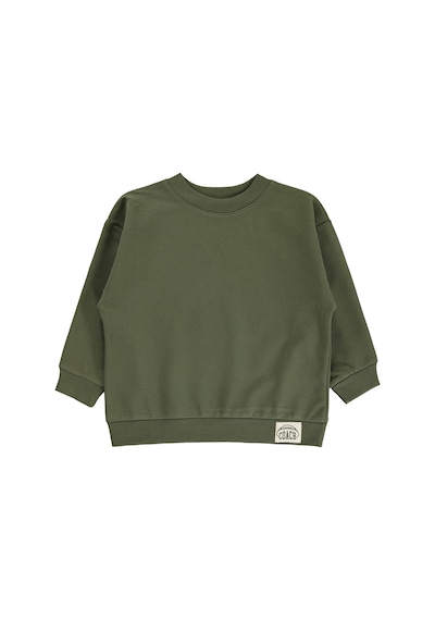 Civil Boys Basic 2-5 Yaş Sweatshirt - Haki Koyu Haki