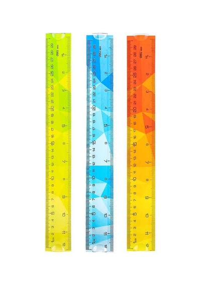 Deli Cetvel Pastel Renkli 30 Cm H651 100136902 Diğer