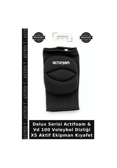 Delux Serisi Actifoam & Vd 100 Voleybol Dizliği Xs Aktif Ekipman Kıyafet Çok Renkli