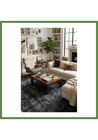 Bezos Youdayhomecollection Poly Peluş Halı Model Oturma Odası Halısı Ebat: 120x300 Hb006 Çok Renkli