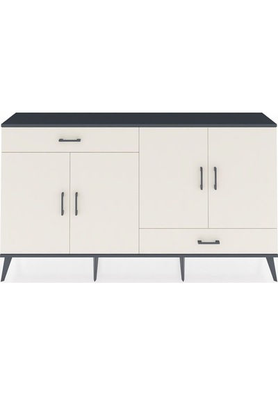 Arges Konsol 5 Raflı 2 Çekmeceli 4 Kapaklı 176x30x99 Antrasit-ayt Antrasit-aytaşı Arges Konsol 5 Raflı 2 Çekmeceli 4 Kapaklı 176x30x99 Antrasit-ayt Antrasit-aytaşı