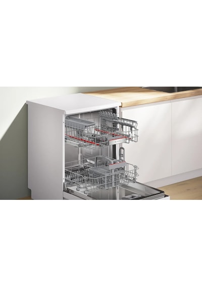 Bosch SMP6EKW60T 6 Programlı Solo Bulaşık Makinesi Beyaz