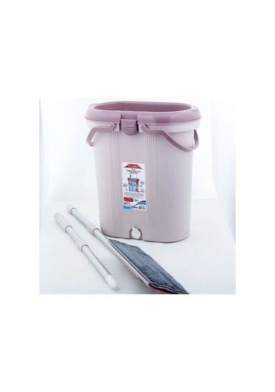 Makine Halısı Tablet Mop Set Trio 3 Bölmeli 14 Lt. Royaleks-f404 Çok Renkli