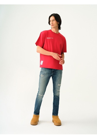 LOFT Loose Fit Erkek Tshirt K.kol Lf2037188 Q1.v1 Kırmızı