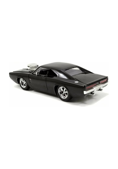 1:16 Fast Furious 1970 Kumandalı Dom's Charger R/t Turbo Araba Siyah