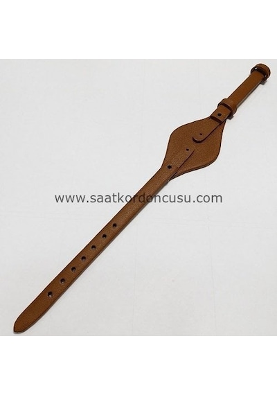Fossil Es3565 Uyumlu Kahverenk Deri Kordon