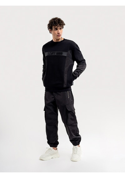 Baggy Fit Erkek Pantolon Siyah