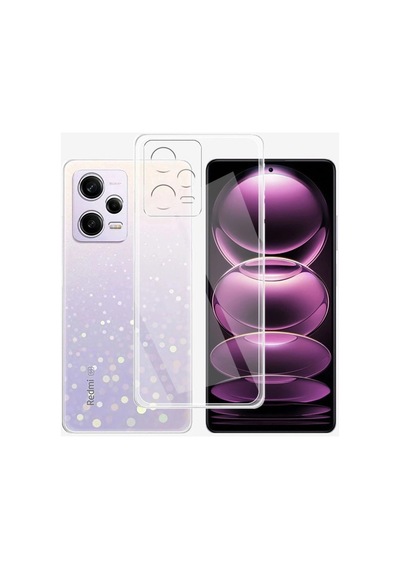 Xiaomi Redmi Note 12 5g Kılıf Lüx Şeffaf Silikon -