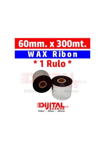 Wax Ribon 60X300 Mt Wax Out 1 Inç - 1 Rulo