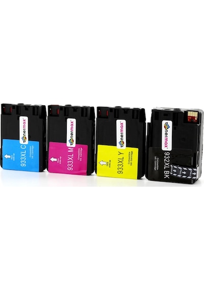 Hp Officejet 7612 Uyumlu Kartuş Takım / Hp 932Xl 933Xl C2P42Ae Mu