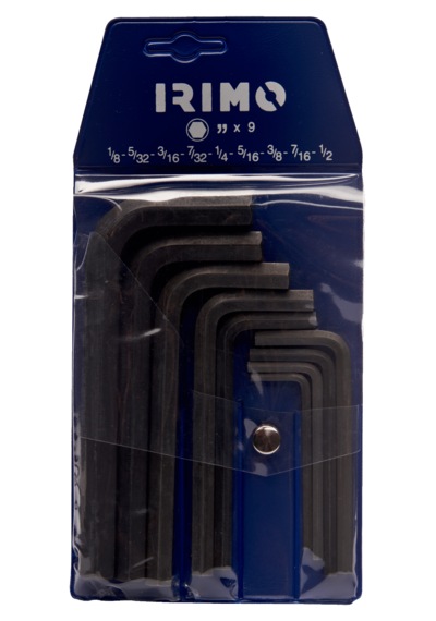 Irimo 046051 Allen Altıgen Set Siyah Kaplama 9 Parça